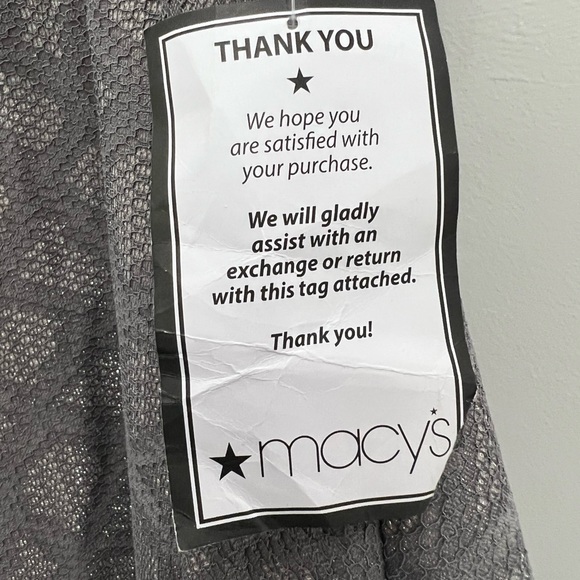 Grey dress with crinoline from Macy’s - Picture 2 of 2